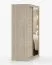 Armoire portes coulissantes 1,2 m | Rudawy 05 | Chêne Sonoma | 2 portes miroir | 200 x 120 x 61 cm | 6 compartiments