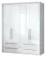 Armoire Blanc brillant