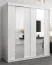 180 cm de large Armoire avec 2 portes | 10 casiers | Couleur: Blanc Abbildung
