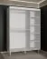 Armoire avec deux barres de penderie Jotunheimen 173, couleur : blanc - dimensions : 208 x 150,5 x 62 cm (h x l x p)
