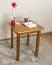 Table de la salle à manger Table à manger 60x60 cm, Couleur: Chêne
