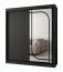 Armoire | 10 compartiments | 2 tringles | Noir mat | Armoire à portes coulissantes | 180 x 62 x 200 cm | 1 porte miroir | Système de glissières fiable