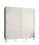 Armoire à 10 compartiments Jotunheimen 93, couleur : blanc - dimensions : 208 x 200,5 x 62 cm (h x l x p)
