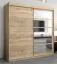 2 mètres de large Armoire avec 2 portes | Couleur: Chêne Sonoma  Abbildung