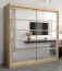 2 mètres de large Armoire avec 2 portes | Couleur: Chêne Sonoma  Abbildung