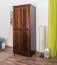 Bois massif-Armoire Pin, Couleur: Noisette 190x80x60 cm Abbildung
