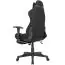 Chaise de bureau gaming Apolo 110, Couleur : Noir, avec dossier haut & repose-pieds extensible