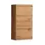 Armoires suspendues / vitrines suspendues avec six portes Volleberg 109, couleur : chêne wotan / noir - dimensions : 80 x 150 x 25 cm (h x l x p), avec fonction push-to-open