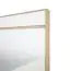 Lit simple / lit d'appoint Damboa 30, Couleur : Chêne / Blanc - Surface de couchage : 140 x 200 cm (l x L)