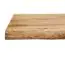 Table de salle à manger Taranaki 05 en chêne sauvage massif huilé - Dimensions : 160 x 90 cm (L x P)