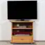 Meuble bas de télévision en pin massif aulne couleur Junco 199 - Dimensions : 66 x 72 x 43 cm (H x L x P)