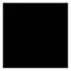 Face en métal pour les meubles de la série Marincho, couleur : noir - Dimensions : 53 x 53 cm (L x H)