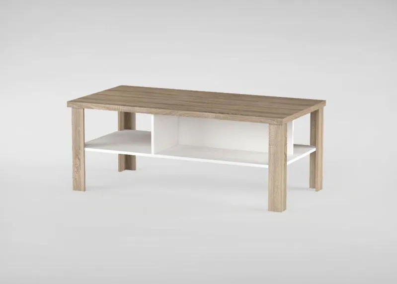 Table basse Couleur: Chêne Sonoma 50x120x60 cm Meubles de salon Aménagement de salon Abbildung