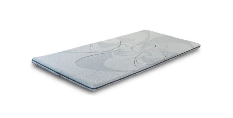Surmatelas mémoire de forme 140 x 200 cm | Confort optimal | Housse antibactérienne lavable | Blanc élégant