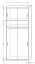 Armoire à portes battantes / penderie Sepatan 01, couleur : aulne - Dimensions : 240 x 100 x 58 cm (H x L x P)