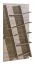 Étagère sur pieds, 100 cm de large, Couleur: Brun Abbildung