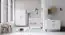 Armoire à portes battantes / armoire Rilind 04, couleur : blanc / chêne - Dimensions : 187 x 100 x 55 cm (H x L x P)