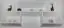 Étagère suspendue / étagère murale en pin blanc massif Junco 286 - Dimensions : 56 x 125 x 20 cm (H x L x P)