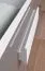 Chambre complète ado/enfant Walter 6 pièces | Gris brillant & Blanc | Rangement optimisé