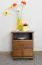 Table de nuit Chêne 55x42x35 (HxLxP) Pin Abbildung