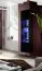 Ensemble mural Hompland 12 noir | 170 x 260 x 40 cm | Push-to-open | Rangement modulable