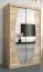 120 cm de large Armoire avec 5 casiers et 2 portes | Couleur: Chêne Sonoma Abbildung