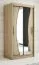 1 mètre de large Armoire avec 2 portes | Couleur : Chêne Sonoma Abbildung