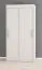 100 cm de large Armoire à portes coulissantes avec 2 portes | 5 casiers | 2 tringles à vêtements | Couleur : Blanc Abbildung