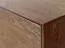 Commode Sienne 06 | 2 portes basculantes | Push-to-open | Chêne sauvage massif | Finition Tabacco huilée | Éclairage LED | 6 compartiments