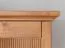 Penderie / Armoire à portes battantes / Pin finlandais massif / Veinage naturel / Couleur : Chêne / Style classique et moderne / Dimensions : 212,5 x 129 x 63 cm