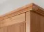 Armoire / Pin finlandais massif / Couleur : chêne / Poignées : Argent vieilli / Dimensions : 147 x 129 x 54 cm / Deux portes / Robuste / Veinage naturel