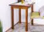 Table carrée en pin massif | Finition chêne rustique | Junco 233A | 60 x 60 cm