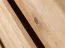 Commode Salleron 07, Chêne sauvage massif huilé, Couleur : Naturel / Noir - Dimensions : 90 x 121 x 45 cm (H x L x P)
