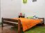 Lit Pin massif 160 x 200 cm Noisette
