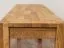Banc en chêne massif Wooden Nature 134 | 120 x 33 cm | Design moderne | Finition naturelle