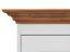 Commode Gyronde 01 en pin massif | Blanc & Chêne | 85 x 130 x 45 cm | Style campagne élégante