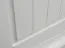 Commode Gyronde 01 | Pin massif laqué blanc | 85 x 130 x 45 cm | Style campagnard élégant