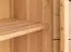 Commode Rania 15 | Système Soft Close | 84 x 154 x 39 cm | Chêne naturel massif huilé | 4 compartiments spacieux | Poignées métal noir