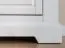 Vestibule 3 pièces Bresle | Pin massif blanc/naturel | Armoire à chaussures, miroir, armoire | Finition haut de gamme