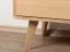 Armoire en chêne massif naturel Aurornis 01 | 200 x 50 x 60 cm | Design moderne | Grande capacité de rangement