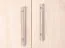 Armoire penderie Curug 13 | 2 portes | Espace optimisé | Chêne / Hêtre clair | 188 x 90 x 34 cm