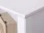 Bibliothèque Lagopus 95 en pin massif blanc | 6 compartiments | 200 x 60 x 42 cm | Design moderne