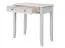 Coiffeuse Gyronde 35, pin massif, laqué blanc - 85 x 93 x 45 cm (H x L x P)