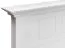 Chambre complète Gyronde 4 pièces | Pin massif blanc | Style campagne | 140x200 cm
