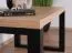Table basse "Prizren" 02, Chêne artisan / Noir mat, 105 x 60 x 50 cm, convient comme table d'appoint pour le salon, la chambre à coucher, la chambre d'enfants, la chambre d'adolescents