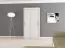 120 cm de large Armoire avec 5 casiers et 2 portes | Couleur: Blanc Abbildung
