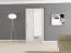 120 cm de large Armoire avec 5 casiers et 2 portes | Couleur: Blanc Abbildung
