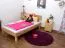 Coeur de Hêtre Lit en bois Cadre de lit 100 x 200 cm huilé Abbildung