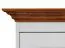 108 cm de large Armoire avec 2 portes | Couleur: Chêne / Blanc Abbildung