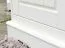 108 cm de large Armoire avec 2 portes | Couleur: Chêne / Blanc Abbildung